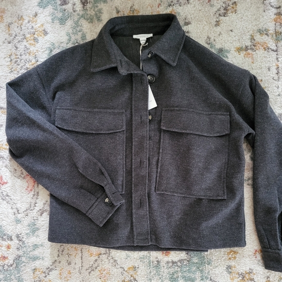 beachlunchlounge Jackets & Blazers - LAST CHANCE Beachlunchlounge xs Taya jacket charcoal Heather